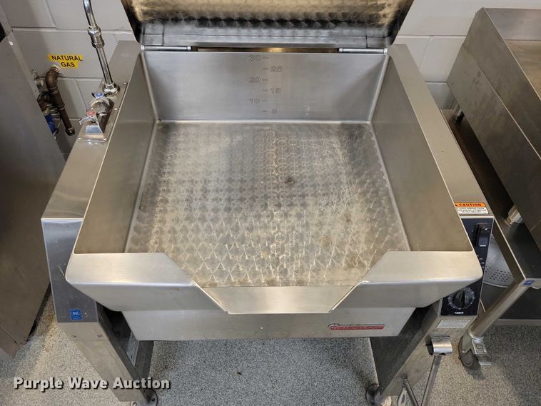 image for item NO9859 Market Forge 30P- STGL tilting Skillet