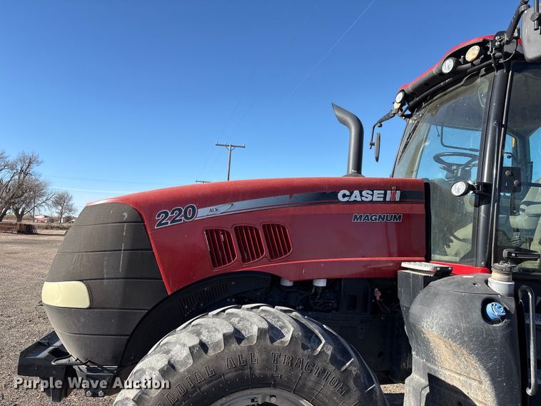 image for item EF6264 2015 Case Magnum 220 MFWD tractor