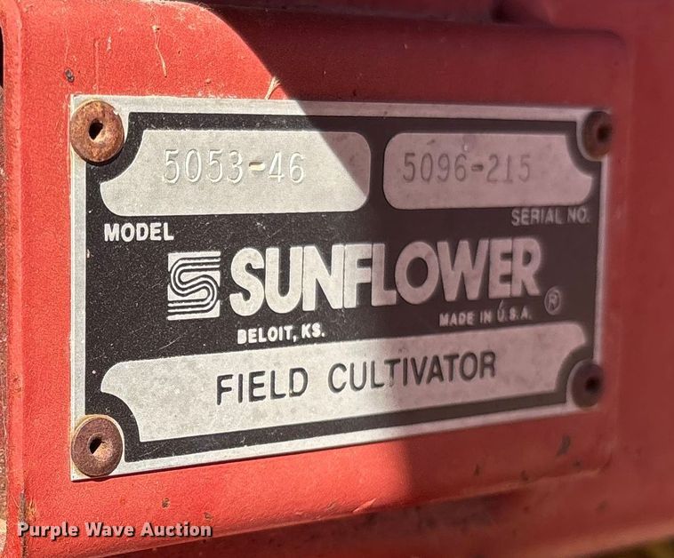 image for item EF6267 Sunflower 5053-46 field cultivator