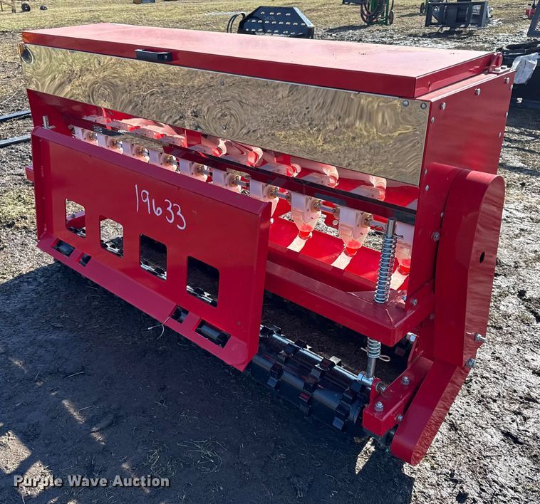 image for item EN0135 2025 CFG Industrial STSD10 skid steer seeder