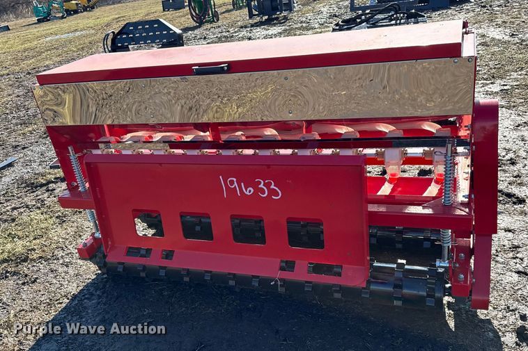 image for item EN0135 2025 CFG Industrial STSD10 skid steer seeder