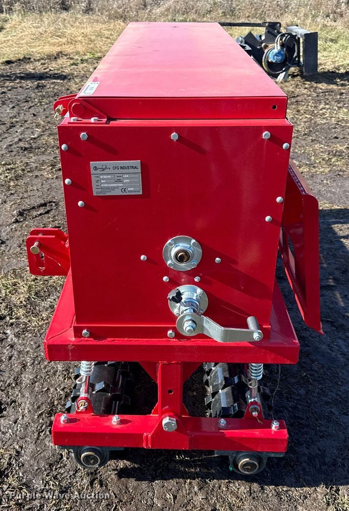 image for item EN0135 2025 CFG Industrial STSD10 skid steer seeder