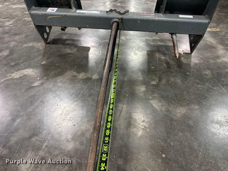 image for item ER0360 Worksaver SSB-2200 skid steer bale spear