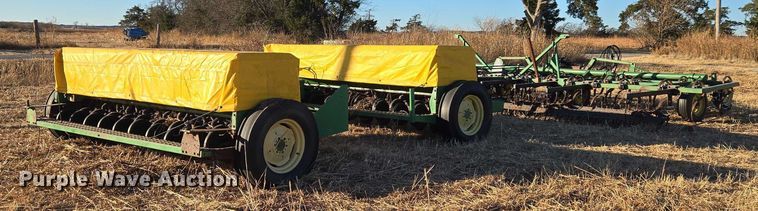 image for item ET1103 (2) John Deere 450 grain drills