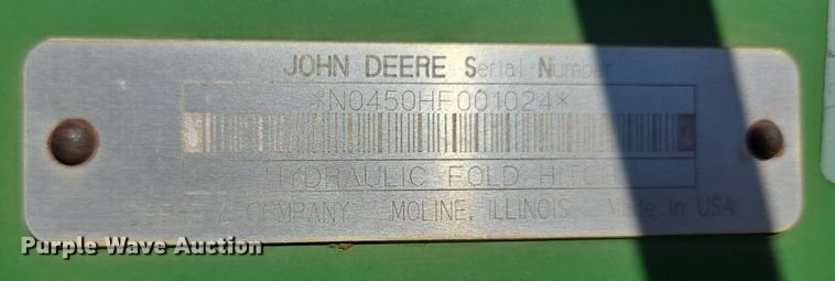 image for item ET1103 (2) John Deere 450 grain drills