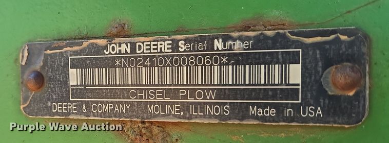 image for item ET1104 John Deere 2410 chisel