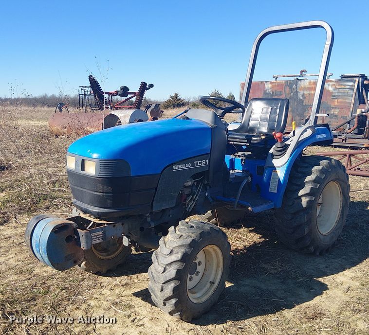 image for item EU0169 New Holland TC21 MFWD tractor