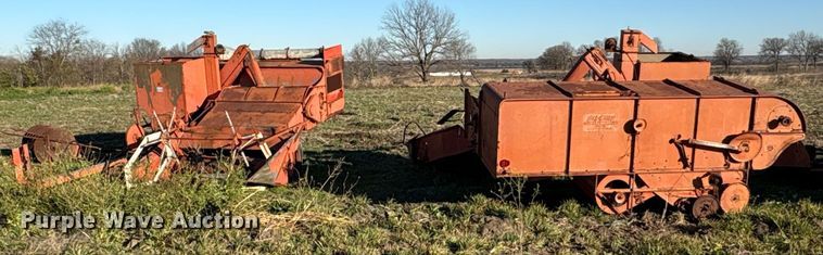 image for item EU0184 (2) Allis-Chalmers all crop harvesters