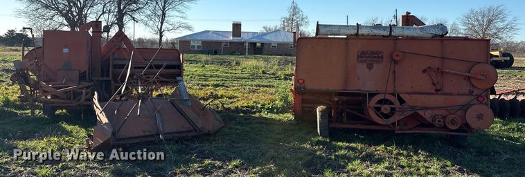 image for item EU0184 (2) Allis-Chalmers all crop harvesters