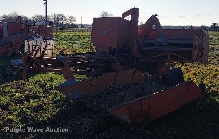 image for item EU0185 (2) Allis-Chalmers all crop harvesters
