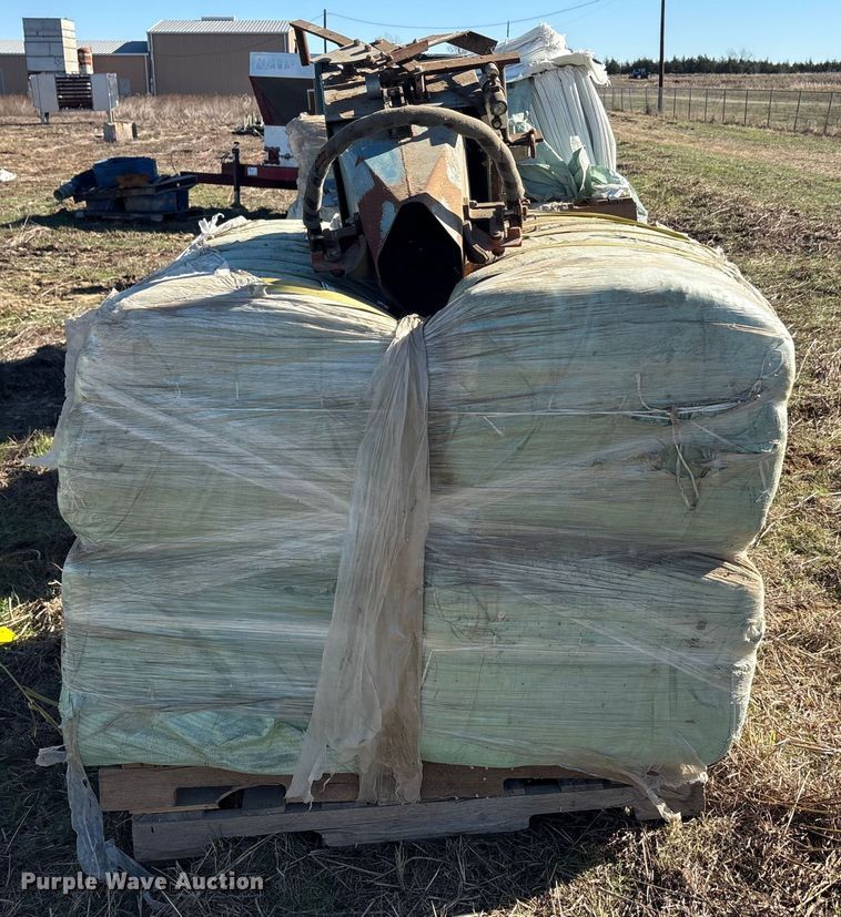 image for item EU0193 (3) pallets of seed bagger and bags