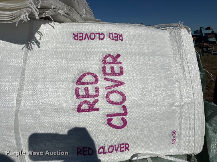 image for item EU0193 (3) pallets of seed bagger and bags