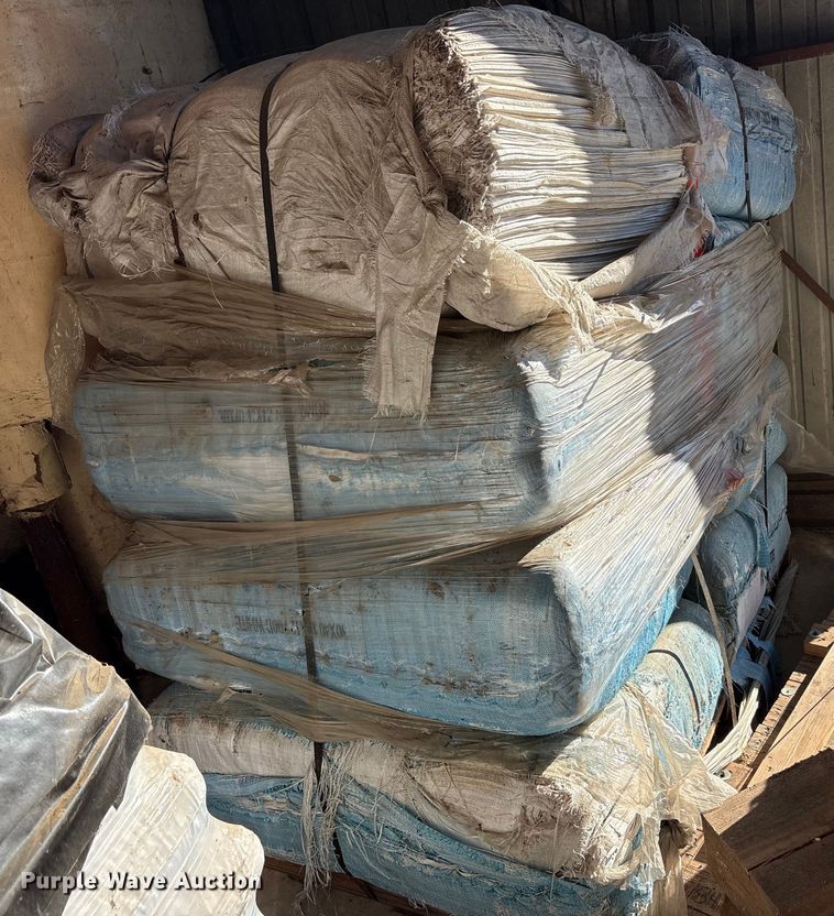 image for item EU0193 (3) pallets of seed bagger and bags