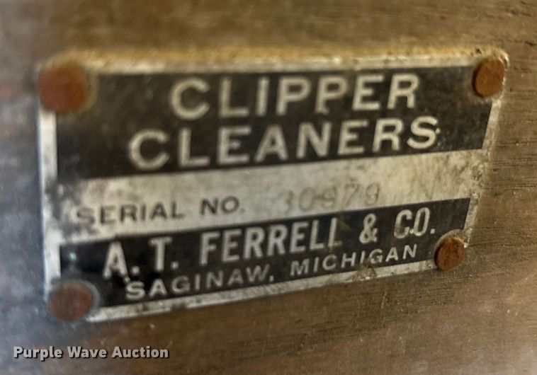 image for item EU0202 AT Ferrell Clipper Cleaners seed cleaner
