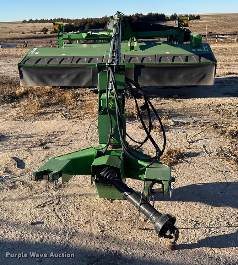 image for item EU6487 2014 John Deere 956 swather / windrower