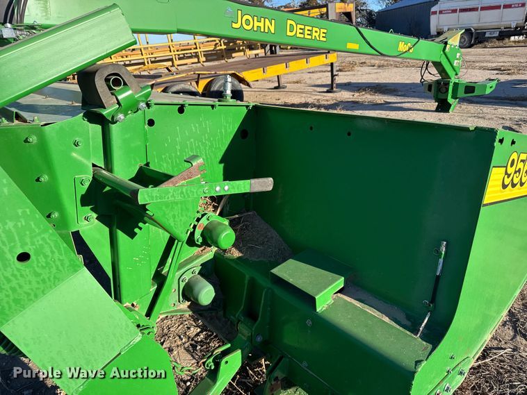 image for item EU6487 2014 John Deere 956 swather / windrower
