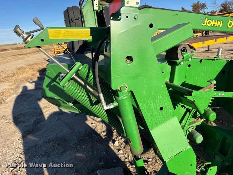 image for item EU6487 2014 John Deere 956 swather / windrower