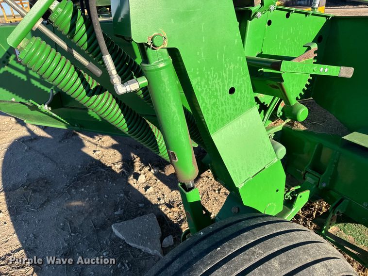 image for item EU6487 2014 John Deere 956 swather / windrower