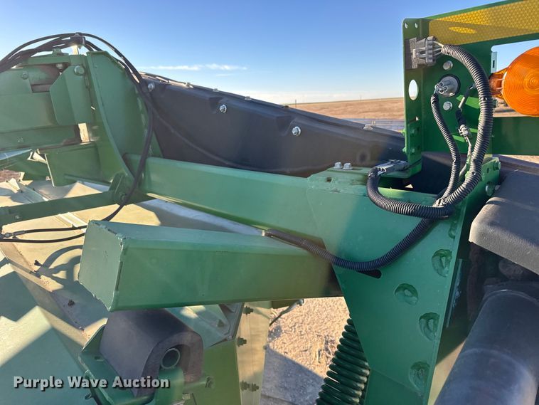 image for item EU6487 2014 John Deere 956 swather / windrower