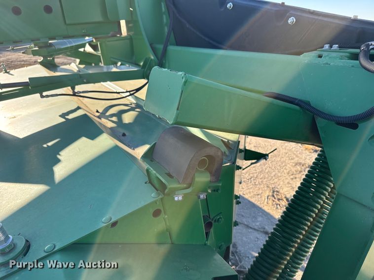 image for item EU6487 2014 John Deere 956 swather / windrower