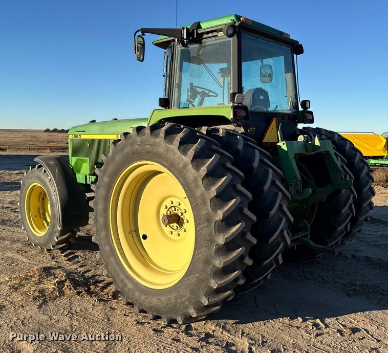 image for item EU6489 1992 John Deere 4960 MFWD tractor