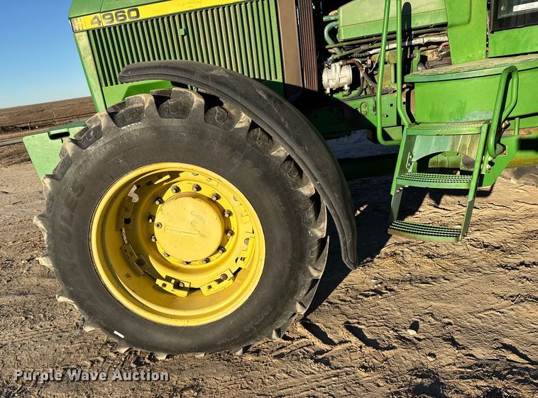 image for item EU6489 1992 John Deere 4960 MFWD tractor