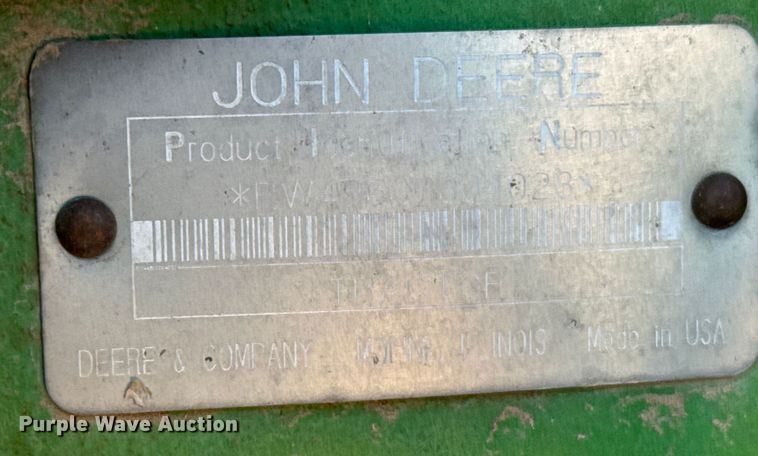 image for item EU6489 1992 John Deere 4960 MFWD tractor