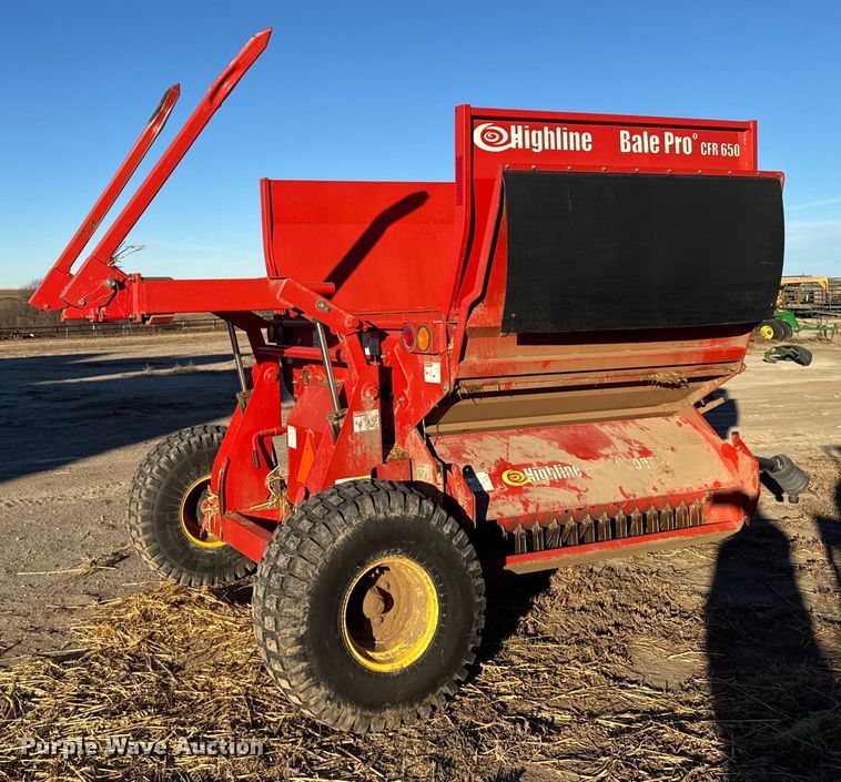 image for item EU6490 Highline Bale Pro 650 bale processor