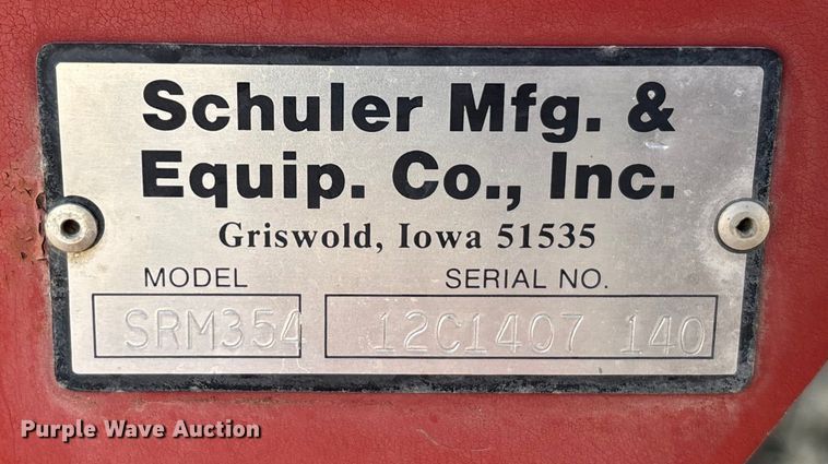 image for item FG1655 Schuler SRM 354 feed wagon