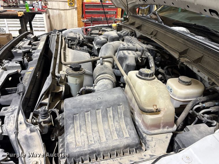 image for item FK1023 2015 Ford F350 Super Duty flatbed pickup truck