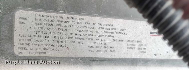 image for item IH9394 2006 Freightliner Columbia semi truck