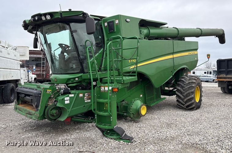 image for item YA1777 2023 John Deere S770 STS RWA combine