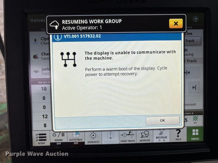 image for item YA1777 2023 John Deere S770 STS RWA combine