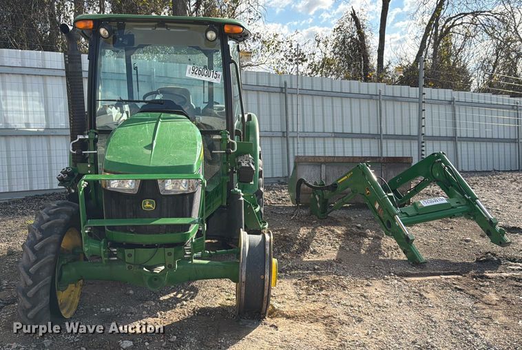 image for item YA1824 2021 John Deere 5075E MFWD tractor