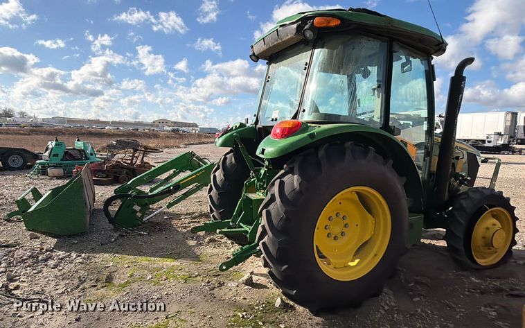 image for item YA1824 2021 John Deere 5075E MFWD tractor