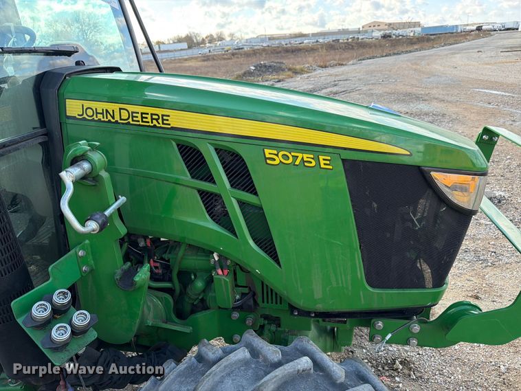 image for item YA1824 2021 John Deere 5075E MFWD tractor