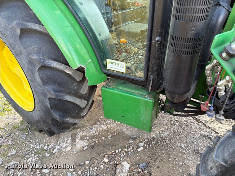 image for item YA1824 2021 John Deere 5075E MFWD tractor