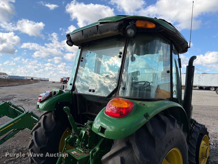image for item YA1824 2021 John Deere 5075E MFWD tractor