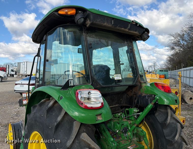 image for item YA1824 2021 John Deere 5075E MFWD tractor