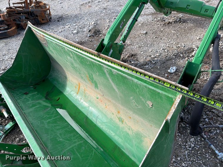 image for item YA1824 2021 John Deere 5075E MFWD tractor