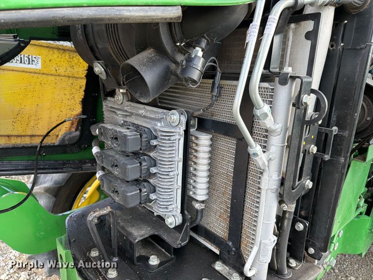 image for item YA1824 2021 John Deere 5075E MFWD tractor