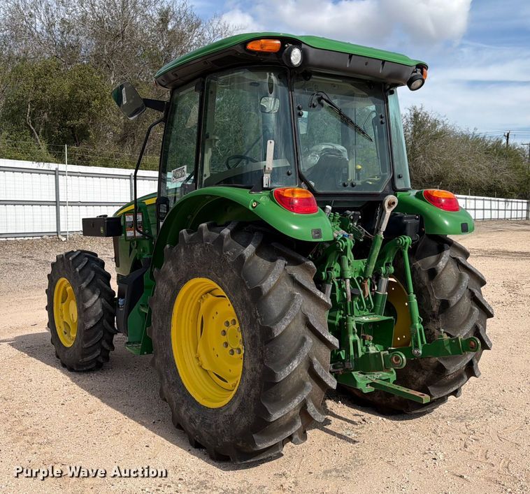 image for item YA1826 2020 John Deere 5100M MFWD tractor