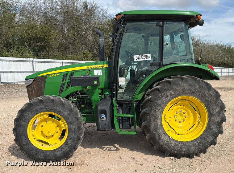 image for item YA1826 2020 John Deere 5100M MFWD tractor