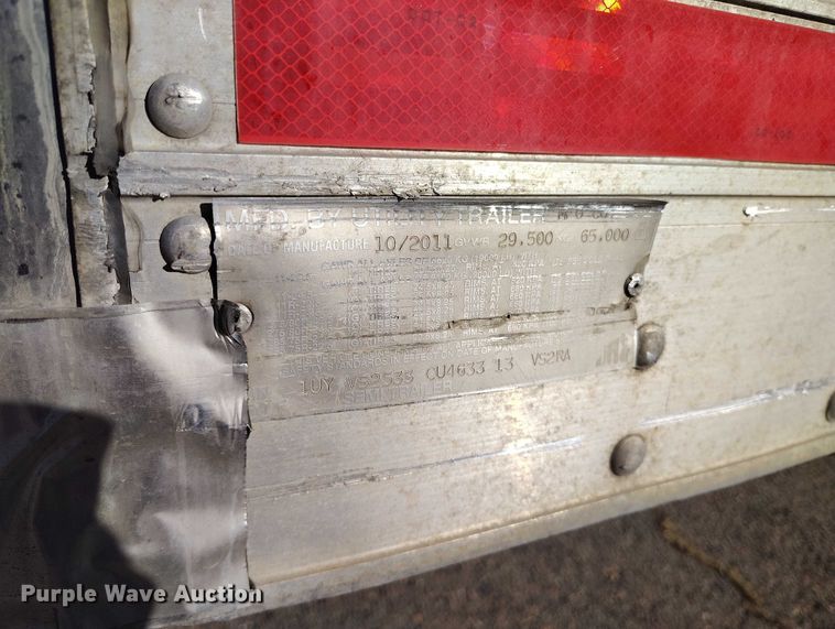 image for item DT0750 2012 Utility VS2RA refrigerated van trailer