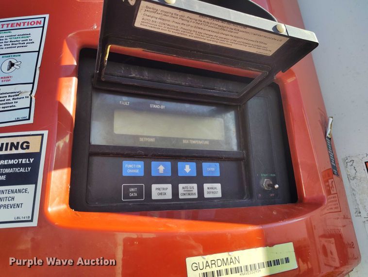 image for item DT0752 2011 Utility refrigerated van trailer