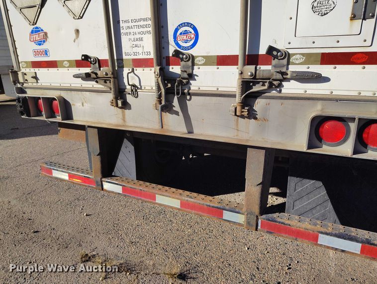 image for item DT0752 2011 Utility refrigerated van trailer