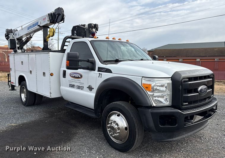 image for item DT2772 2012 Ford F550 utility / service truck