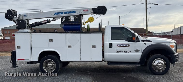 image for item DT2772 2012 Ford F550 utility / service truck
