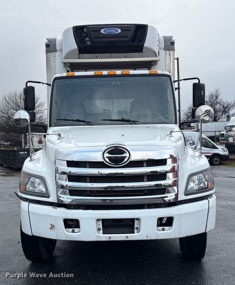 image for item DT2773 2017 Hino 268 refrigerated truck
