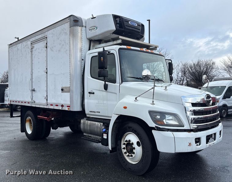 image for item DT2773 2017 Hino 268 refrigerated truck